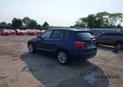2014 BMW X3 xDrive28I z USA, uszkodzony, nr VIN 5UXWX9C56E0D20966